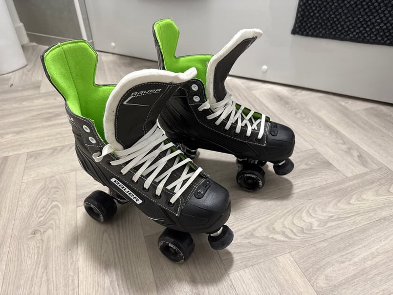 Bauer XLS converted Quad skates box size 9