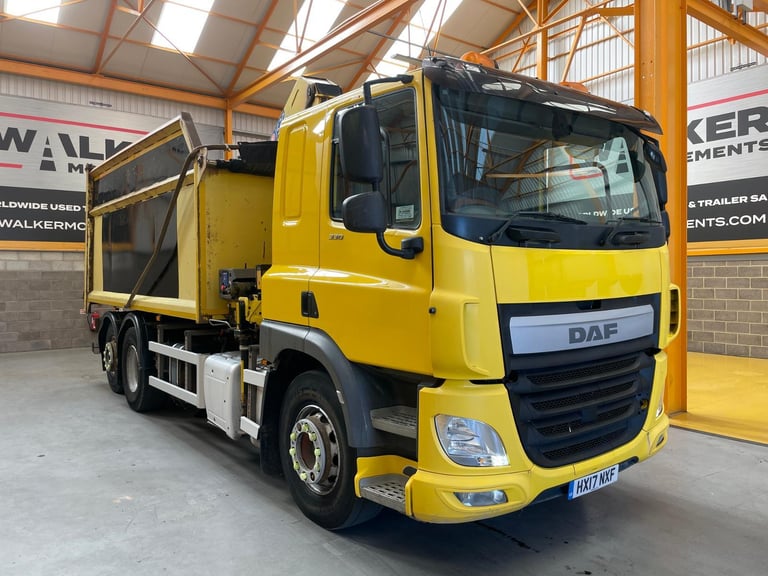 image for DAF CF 330 *EURO 6* 6X2 TIPPER/CRANE – 2017 – HX17 NXF