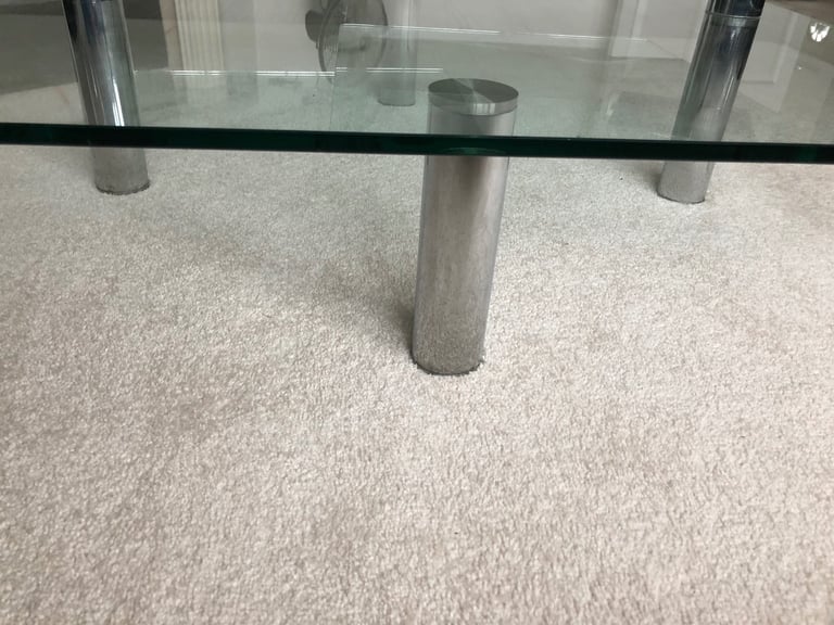 Glass Square Coffee Table
