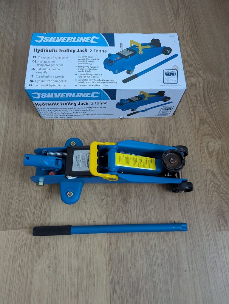 Hydraulic trolley jack 