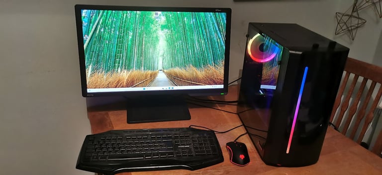 image for Gaming PC Ryzen 5600 Arc750 (RTX 3060) 16gb ram 2Tb SSD Computer