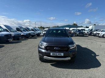 2021 ON 21 PLATE FORD RANGER WILDTRACK 4X4 TDCI 210BHP AUTO DOUBLE CAB 74K ULEZ 