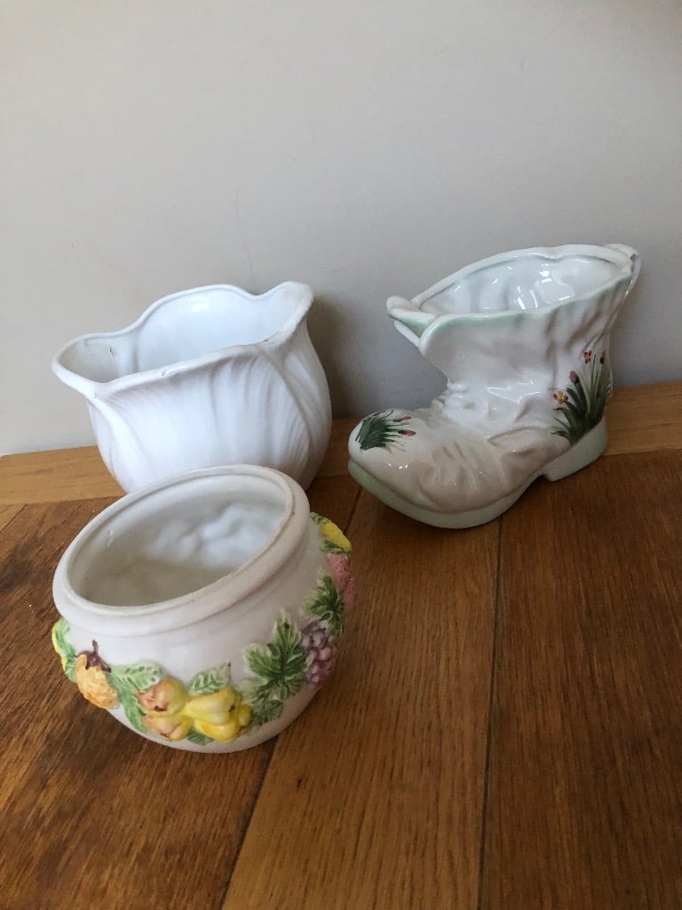 3 Indoor Flower pots
