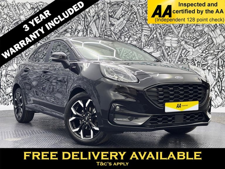 image for 2022 Ford Puma 1.0T EcoBoost MHEV ST-Line X SUV 5dr Petrol Hybrid Manual Euro 6 (s/s) (125 HATCHB...
