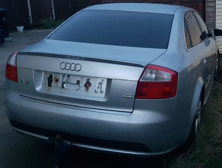 Audi a4 1.9 tdi quattro 6 speed manual gearbox front end damage non recorded 