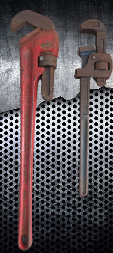 image for (2)Large Wrenches - Good Condition.e