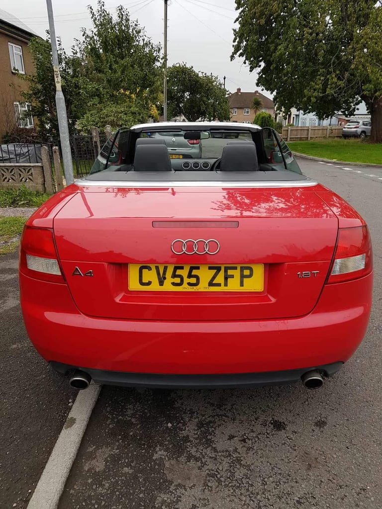 image for Audi A4 S line convertible. Low miles, reliable and mot until April.