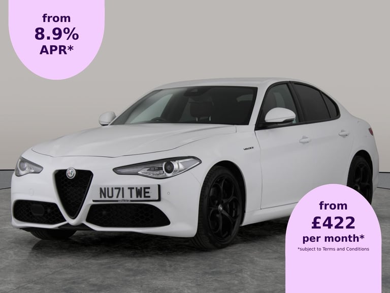 image for 2021 Alfa Romeo Giulia 2.0T Veloce Saloon 4dr Petrol GPF Auto Euro 6 (s/s) (280 ps) - CARPLAY - N...