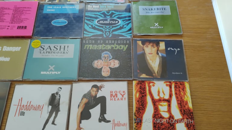 CD's - Dance Trance Pop Chart from 90's and 2000's - Job Lot