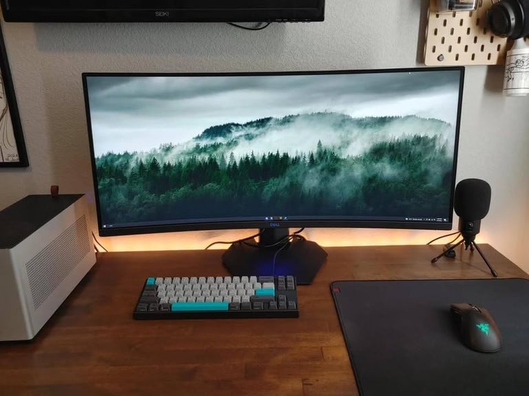 image for Dell S3422DWG 34" Curved Gaming Monitor