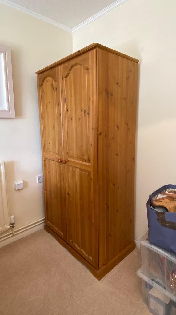 Pine Style Wardrobe 