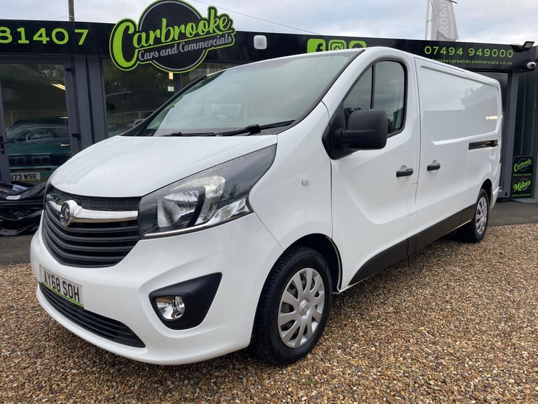 2018 Vauxhall Vivaro 2900 1.6CDTI BiTurbo 125PS Sportive H1 Lwb Van PANEL VAN Diesel Manual