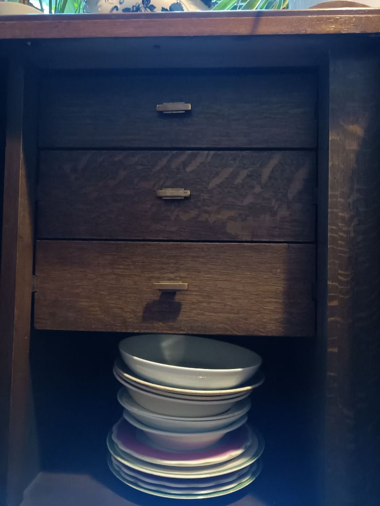 Ebeneezer Gomme art deco sideboard with drinks cabinet