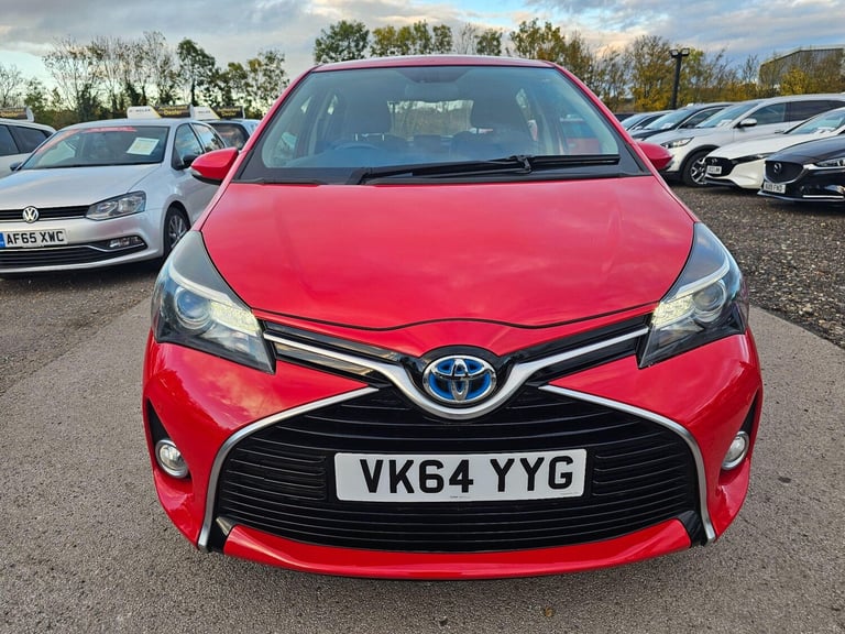 2014 Toyota Yaris 1.5 VVT-h Excel E-CVT Euro 6 5dr (15in Alloy) HATCHBACK Petrol/Electric Hybrid ...