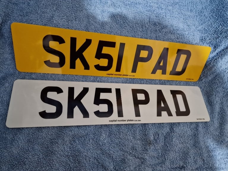 Standard 2d car number plate in Drylaw, Edinburgh Gumtree