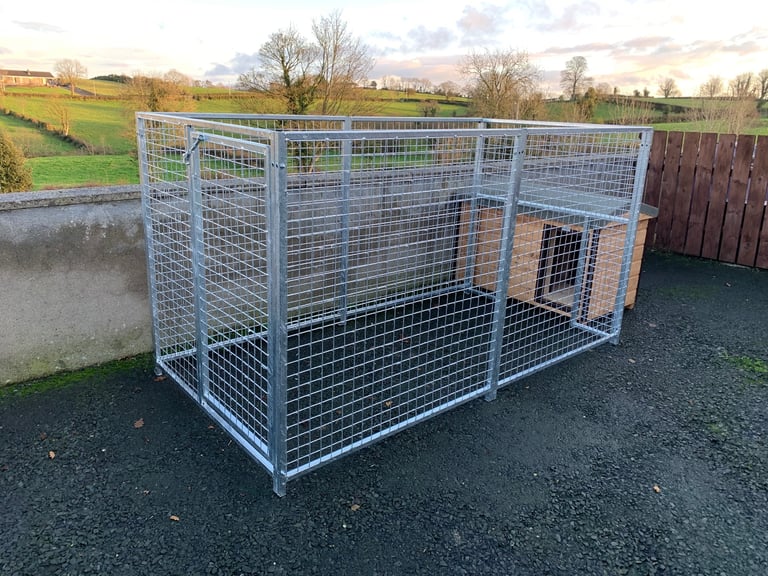 High quality galvanised dog pen. Dog run. Dog kennel. Pet cat enclosure 