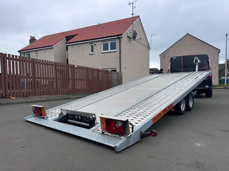 image for BRAND NEW 2025 NIEWIADOW SATURN TILT BED CAR TRANSPORTER 4,5M X 2,1M TWIN AXLE 2700KG