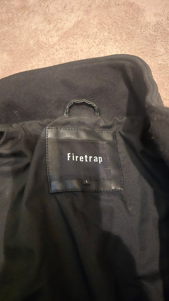 Firetrap faux leather jacket