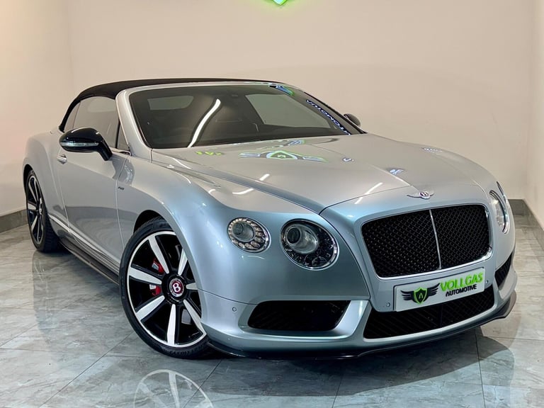 2015 Bentley Continental 4.0 V8 GTC S Auto 4WD Euro 5 2dr CONVERTIBLE Petrol Automatic