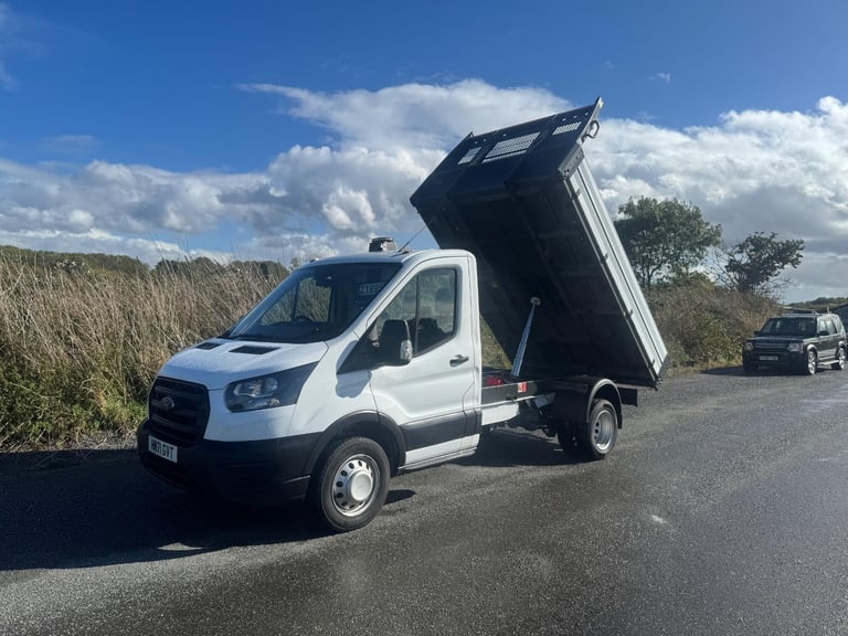 Ford Transit 2.0 350 EcoBlue HD Leader single  Cab tipper Aircon 2dr ... 2021/71