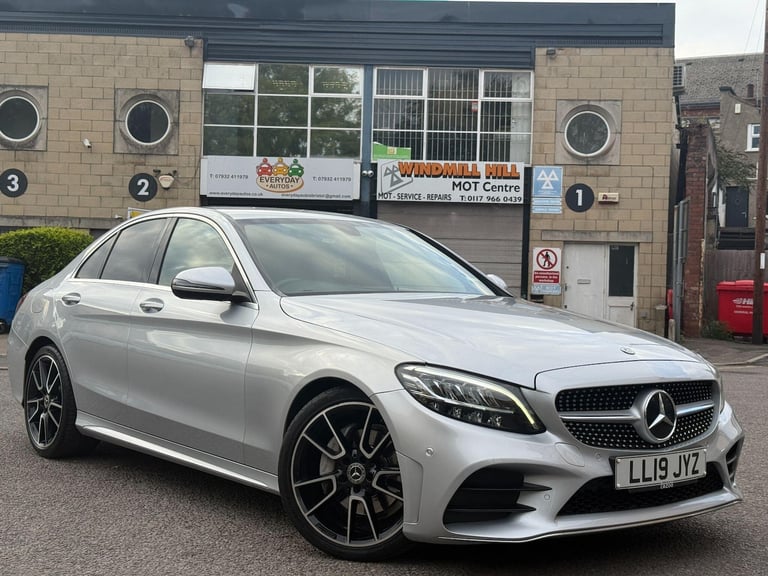 2019 Mercedes-Benz C-Class 1.5 C200 MHEV EQ Boost AMG Line G-Tronic+ Euro 6 (s/s) 4dr SALOON Petr...