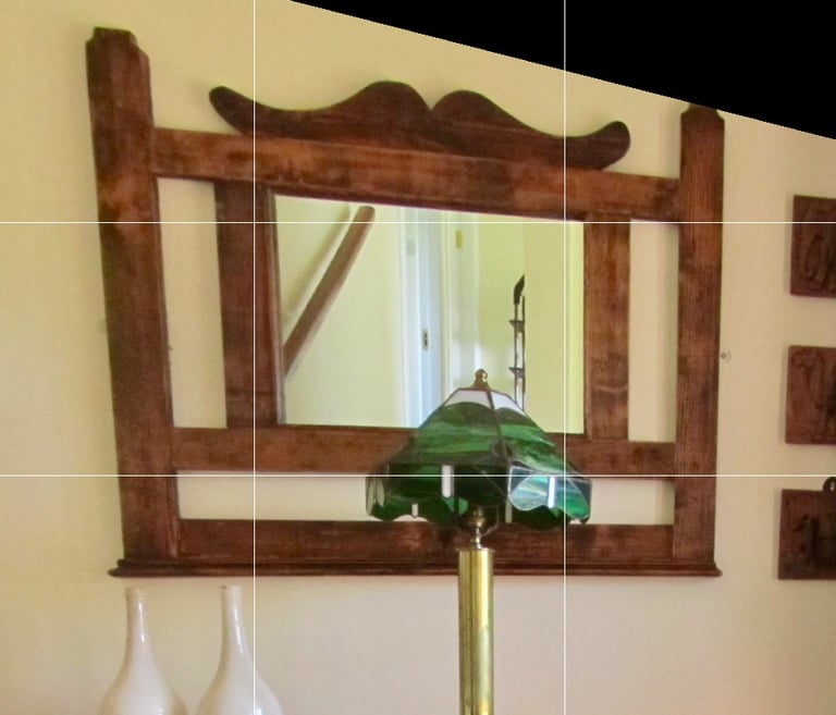 BESPOKE RUSTIC FRENCH ANTIQUE MIRROR