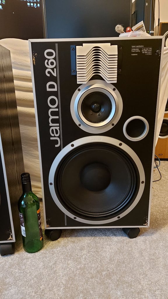 Vintage Jamo D260 speakers Patcham @ withdean park