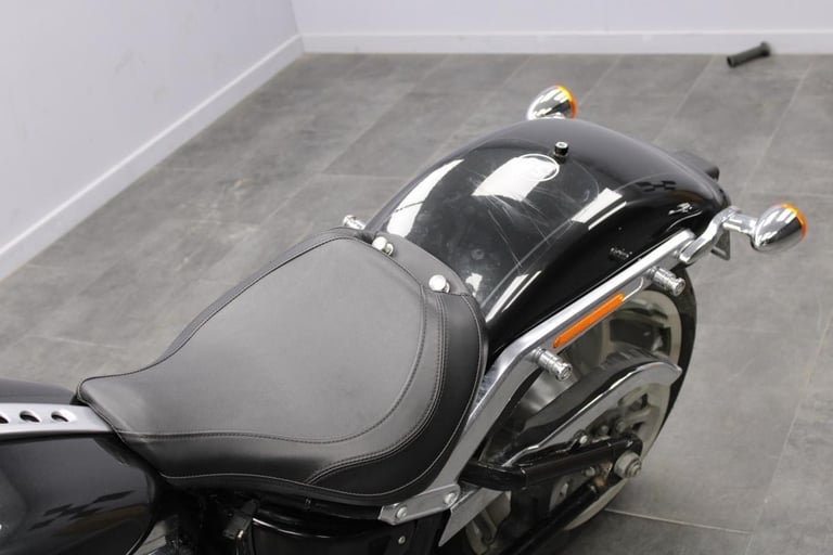 2018 Harley-Davidson FLFBS Softail Fat Boy 114 in Black Tempest