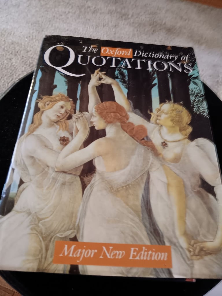 image for The Oxford dictionary of Quotations 