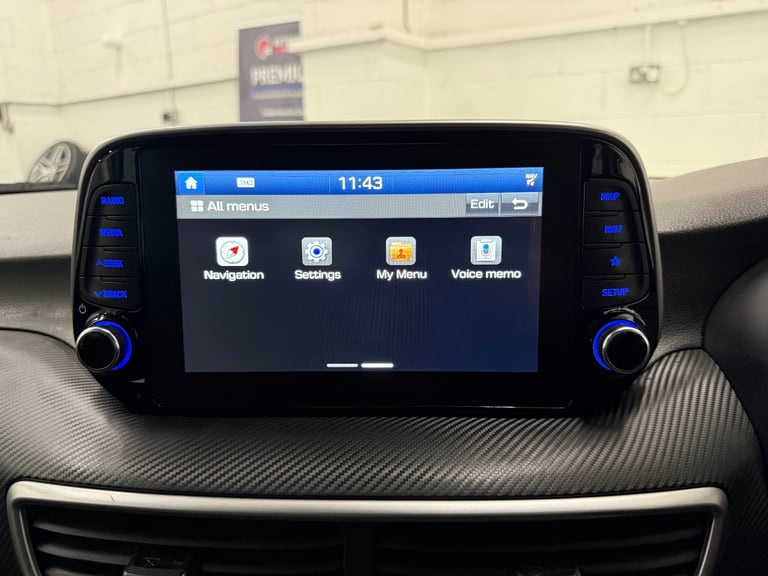 2018 68 HYUNDAI TUCSON 1.6 SE NAV CRDI 2WD MANUAL DIESEL WHITE EURO 6