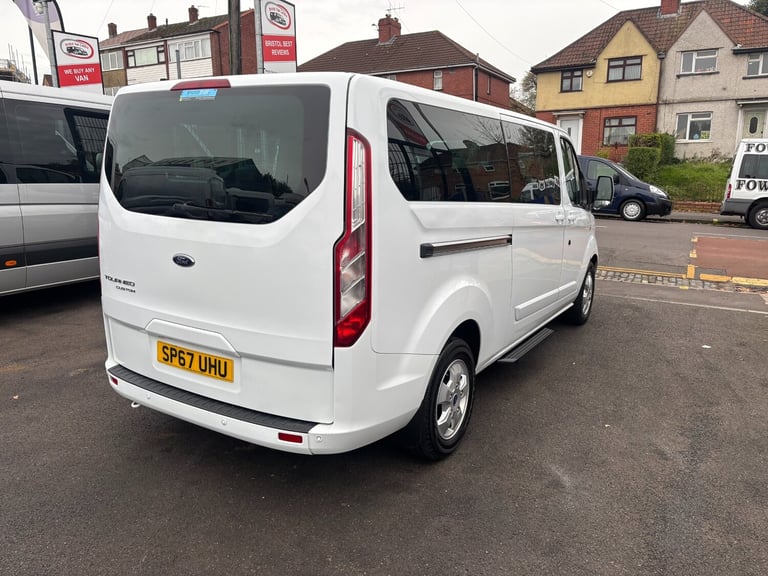 2017 Ford Tourneo Custom 2.0 TDCi 130ps Low Roof 9 Seater Titanium Minibus Diesel Manual