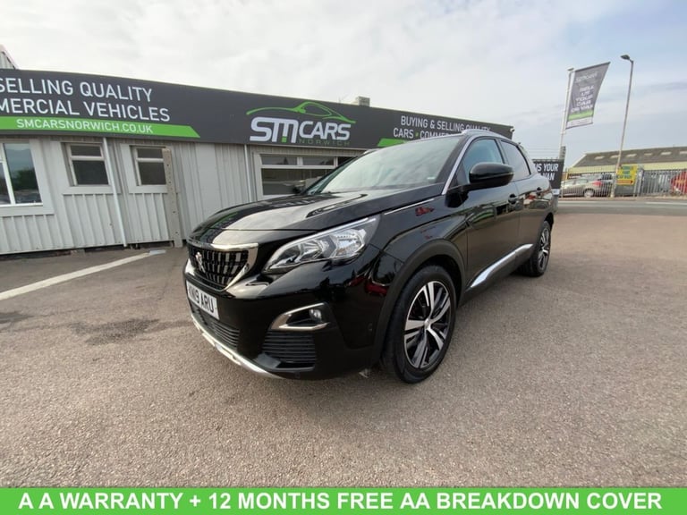 image for 2019 Peugeot 3008 1.6 PureTech Allure SUV 5dr Petrol EAT Euro 6 (s/s) (180 ps) HATCHBACK Petrol A...