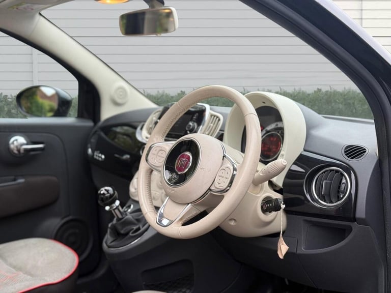 2015 Fiat 500 1.2 Lounge Euro 6 (s/s) 3dr HATCHBACK Petrol Manual