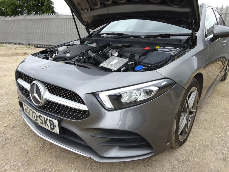 2020 70 REG MERCEDES BENZ A CLASS A250E AMG LINE HYBRID AUTO DAMAGED SALVAGE