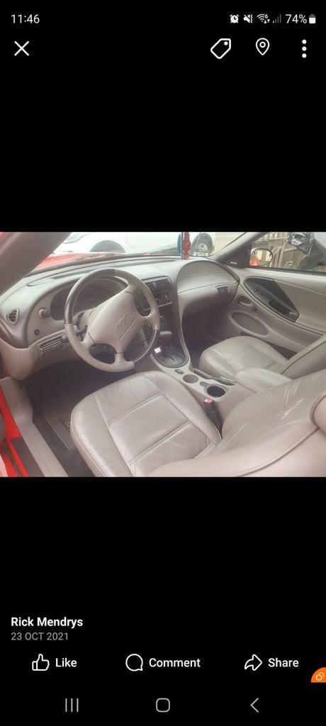 Ford mustang 40th anniversary edition 