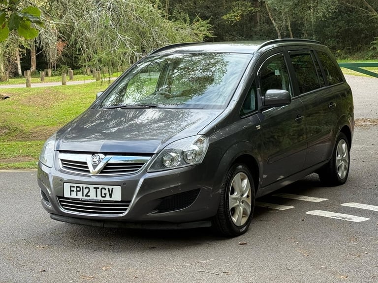 2012 Vauxhall Zafira 1.6i [115] Exclusiv 5dr MPV Petrol Manual