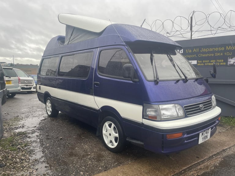 Toyota Hiace 3.0 TD Auto Super Custom LWB 6 berth 8 Seater Pop Top Camper van 