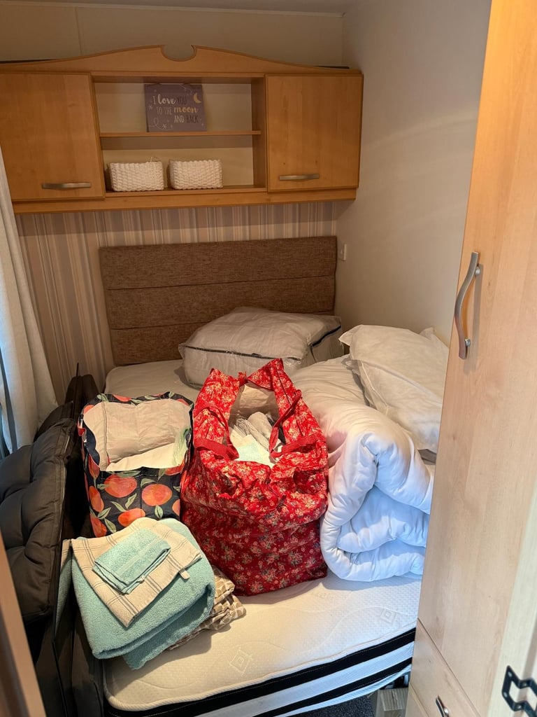 CARAVAN FOR SALE OFF SITE 3 BEDROOM DOUBLE GLAZED & CENTRAL HEATED