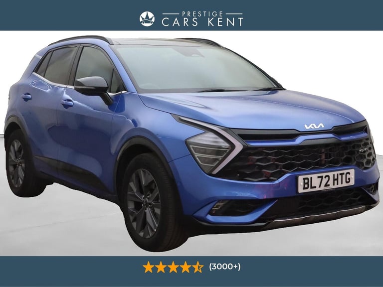 2022 Kia Sportage 1.6 h T-GDi GT-Line S SUV 5dr Petrol Hybrid Auto Euro 6 (s/s) (226 bhp) ESTATE ...