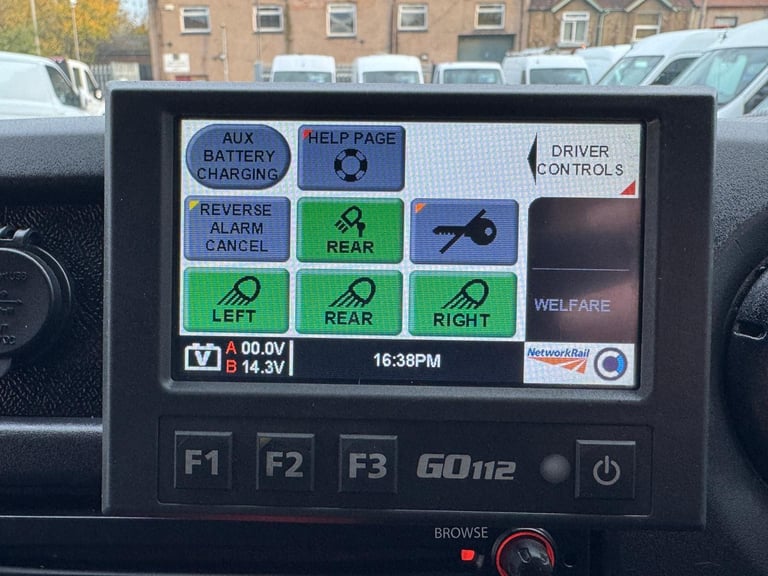 2018 VAUXHALL MOVANO L2H2 WORKSHOP VAN EURO 6 DIRECT FROM NETWORK RAIL