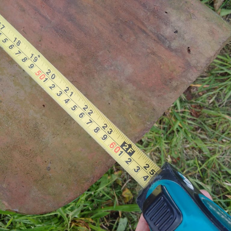 1100+ Reclaimed, handmade antique red clay 'Dutch' Pantiles