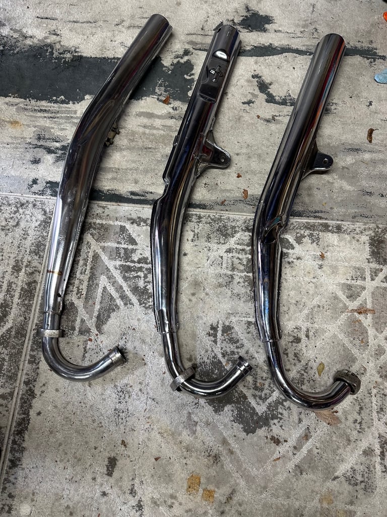 Kawasaki kh400 exhausts