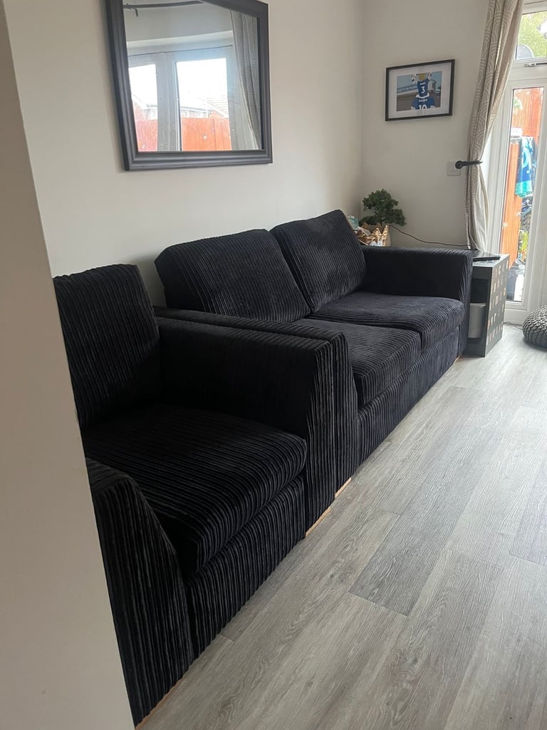 2 seater sofa and arm chair 