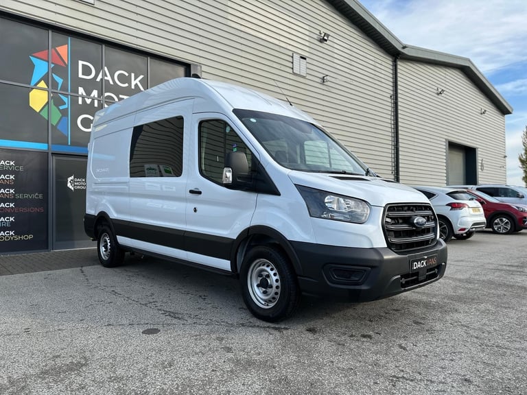 24 Reg, Ford Transit L3H3 RWD,Toilet, Mess, Kitchen, Welfare, Van, Air-Con 