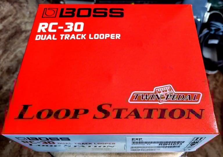 Roland BOSS RC30 Dual track loop station in AS NEW condition