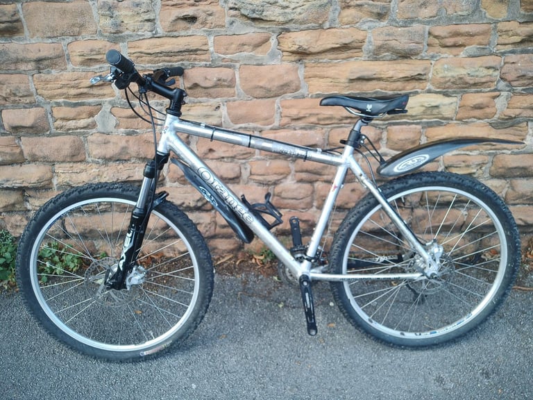 Orange Gringo Silver Aluminium Hard Tail Mountain Bike Hydraulic Brakes