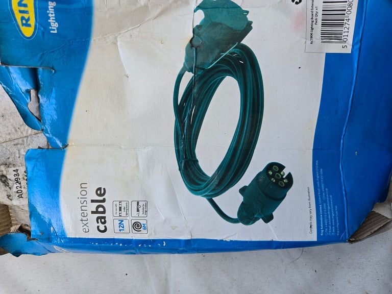 Trailer board with lights