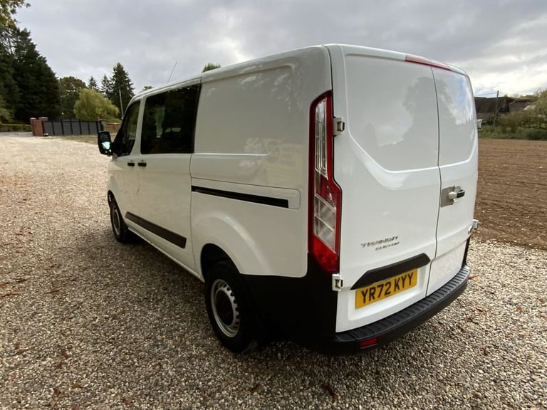 2022 Ford Transit Custom 2.0 300 EcoBlue Leader Crew Van Double Cab 5dr Diesel Manual L1 H1 Euro ...