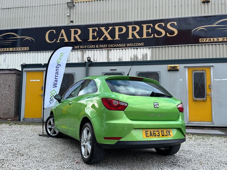 2013 SEAT Ibiza 1.4 Toca Sport Coupe Euro 5 3dr HATCHBACK Petrol Manual