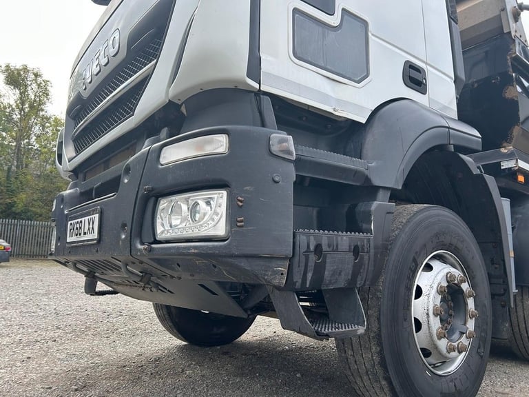 IVECO STRALIS X-WAY 8X4 STEEL TIPPER 2018 – RK68 LXX